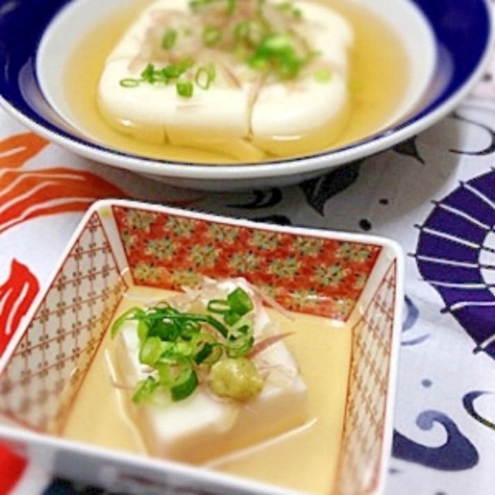 じーまみー豆腐（落花生の葛固め）